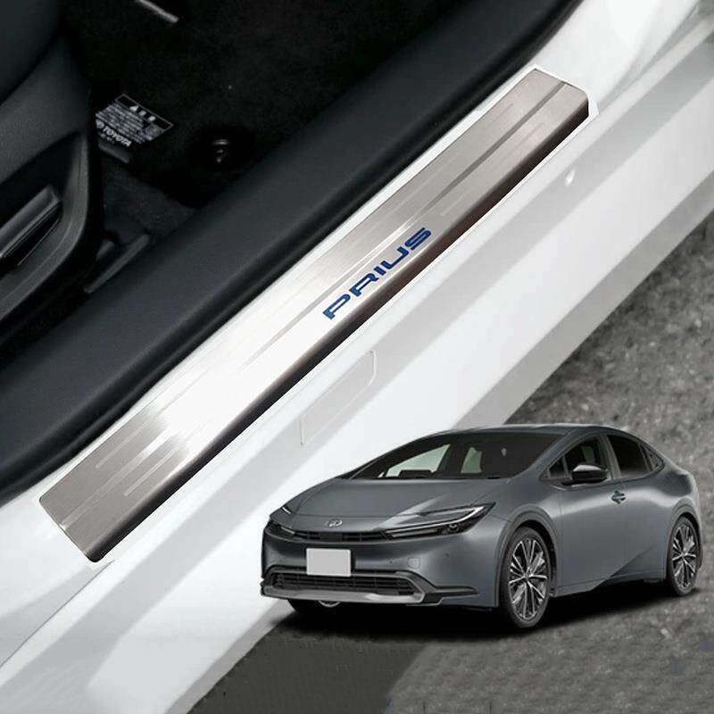 适用于丰田23款普锐斯外门槛条迎宾踏板60系汽车用品改装外饰配件