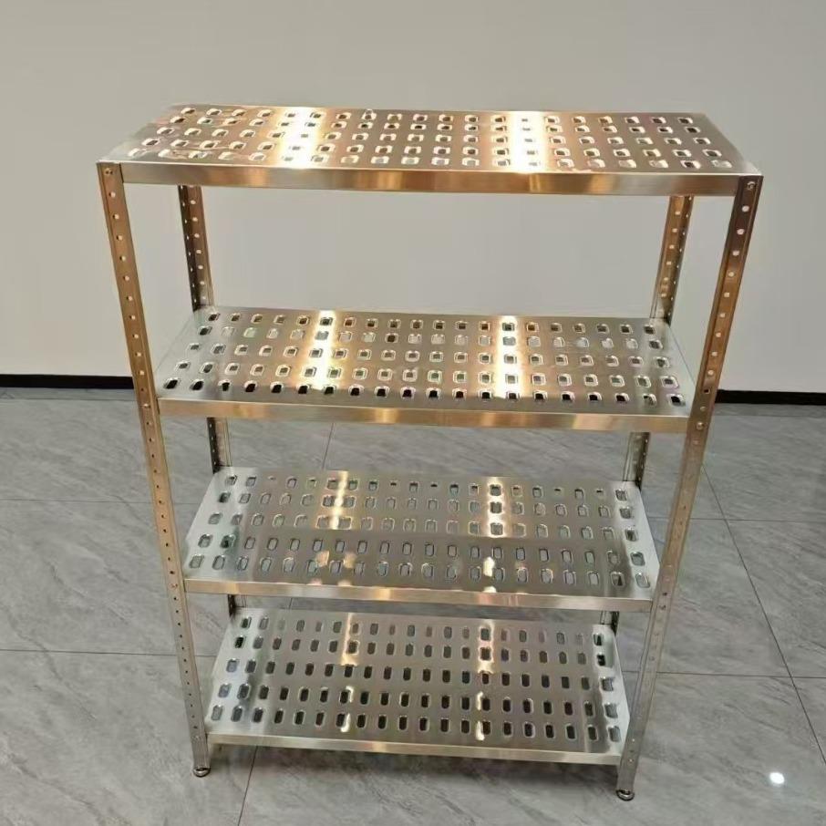 多层置物架不锈钢仓储货架超市仓库家用货架多层厨房置物架