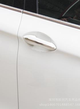 适用于宝马5系车门拉手装饰贴F18520li525li改装门拉手饰条
