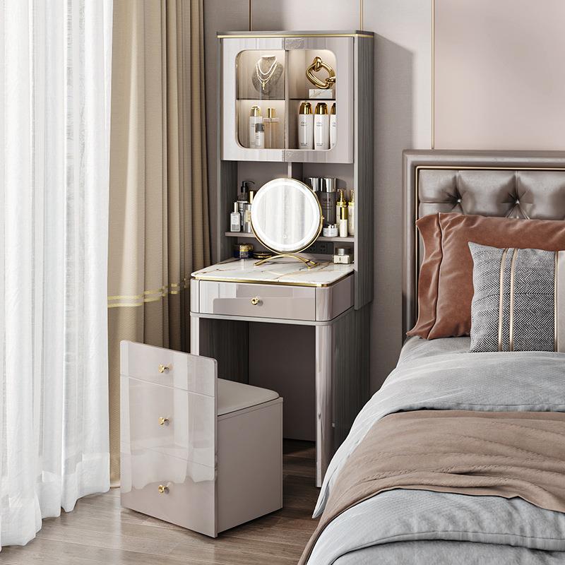 绿派意式极简梳妆台书桌化妆台一体主卧卧室简约现代小户型化妆桌