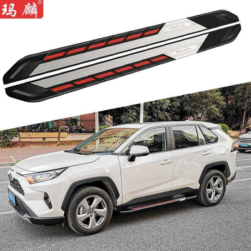 直销适用于丰田rav4改装侧踏板2020款原厂配件两侧上车脚踏板
