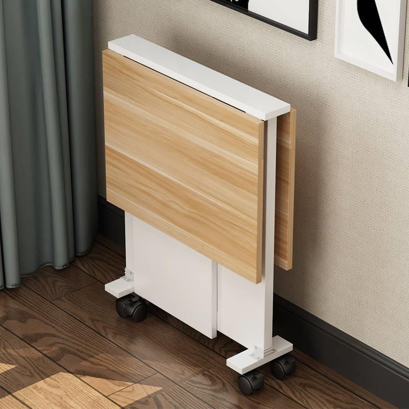 折叠桌子折叠桌家用饭桌简易可移动餐桌小户型小桌子吃饭桌长方形