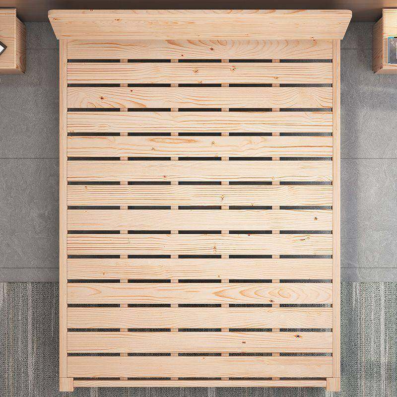 实木床1.5米双人床1.8x2米出租房经济单人1m新款