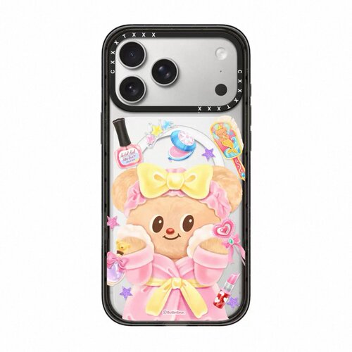 联名黄油小熊16Pro适用iPhone17ProMax苹果15plus手机壳14可爱卡通磁吸防摔13潮牌同款华强北平替女