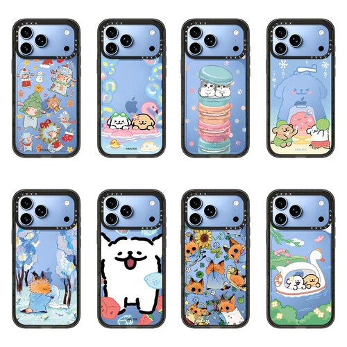 米菲卡通插画手机壳适用于iPhone18Promax手机壳小众高颜值创意17Promax可爱16Pro萌宠小狗15/14防摔保护壳13