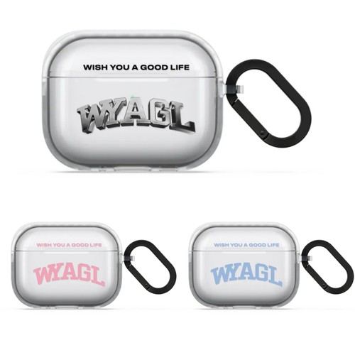 WISH YOU A GOOD LIFE好命耳机壳4代AirPodsPro3代第三代保护套适用AirPodsPro二代AirPods降噪蓝牙保护套