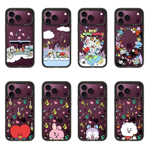 BT21防弹少年团春日车站适用于iPhone18Promax手机壳金泰亨同款17Promax粉丝周边16Pro/15Plus/14防摔保护壳