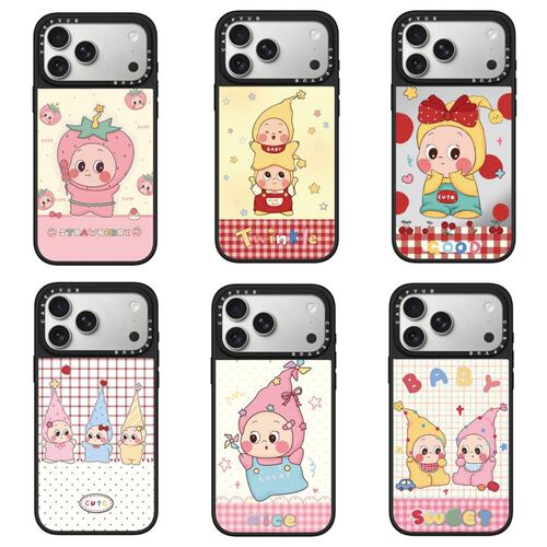 可爱宝宝星星人手机壳苹果17Promax适用于iPhone16Promax卡通15pro卡通14Pro明星同款13防摔保护套