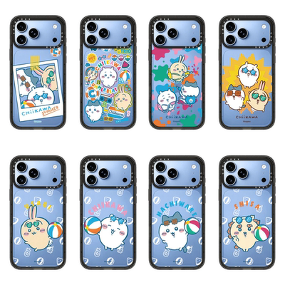 Chiikawa吉伊卡哇夏日限定18Promax冰川蓝手机壳适用于iPhone17Promax苹果16Pro元气卡通15Plus/14防摔保护壳