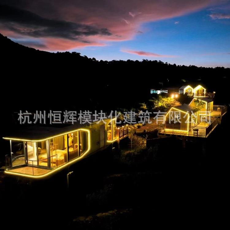 户外太空舱乡村度假太空舱移动民宿景区露营酒店民宿阳光房太空舱