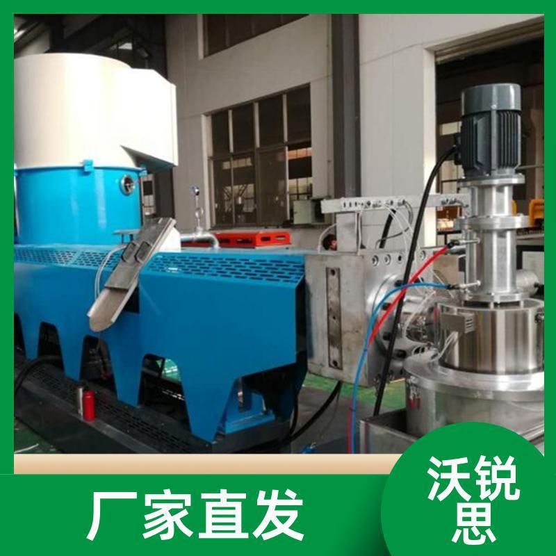 PE工业膜压实仓造粒设备PP包装膜单螺杆塑料颗粒机