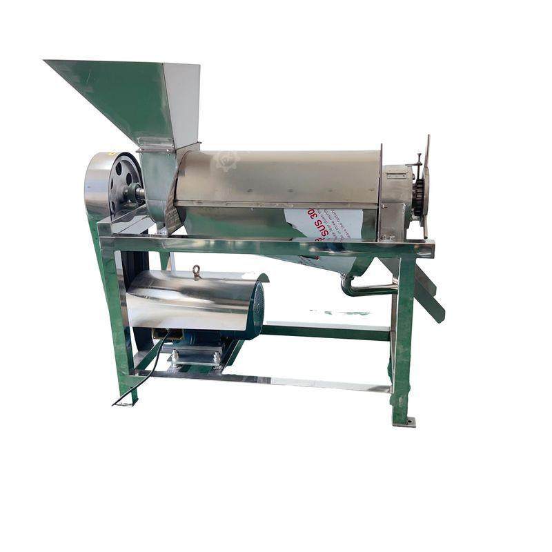 不锈钢商用果汁机橘子草莓榨汁大型设备桑葚火龙果螺旋榨汁机