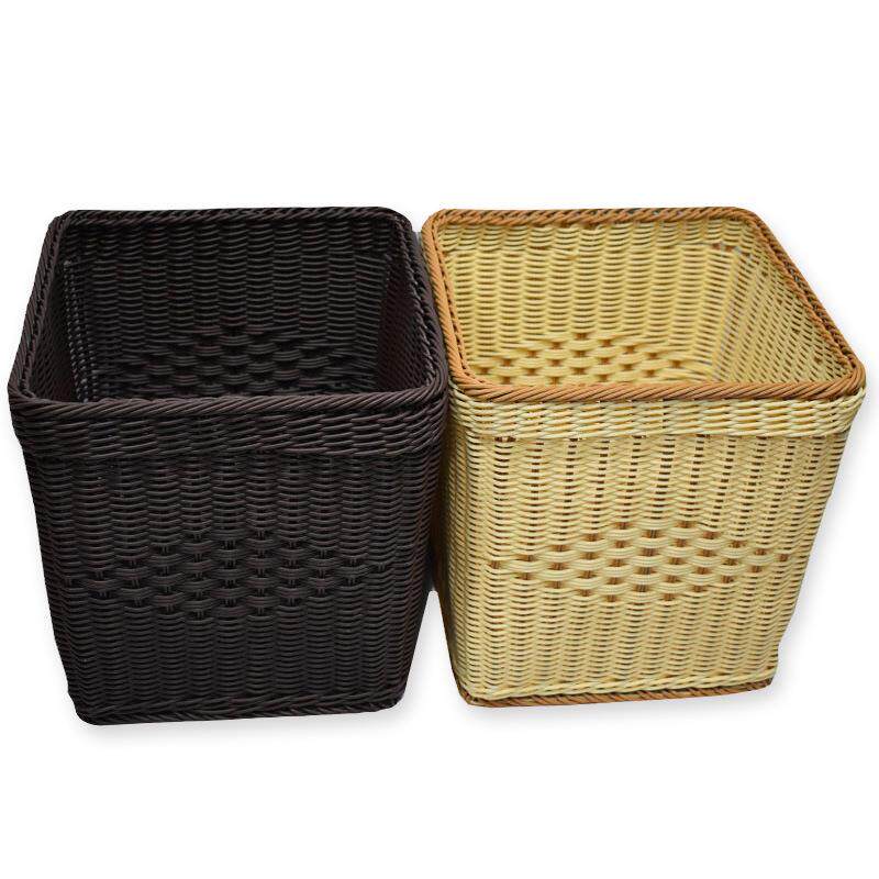 仿藤编织篮仿藤洗衣篮脏衣篮洗衣篓收纳筐