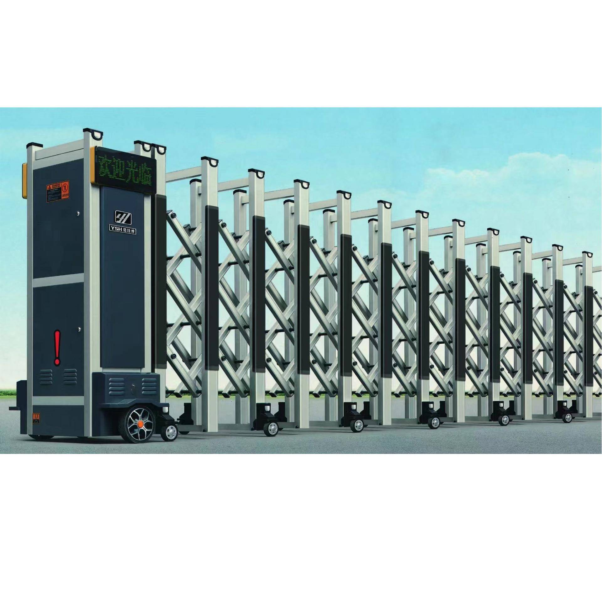 电动伸缩门武汉铝合金伸缩门价格不锈钢伸缩门电话