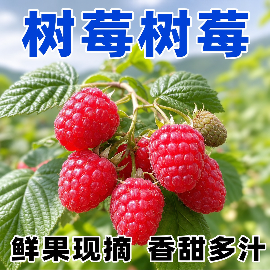 四川成都双季树莓苗南北可种