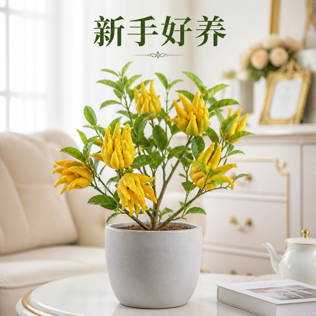 金华佛手柑盆栽带果好养