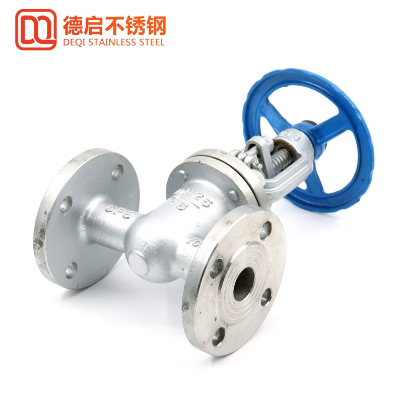不锈钢截止阀304/316L J41W-16法兰截止阀DN20 25 32 40 50 65 80