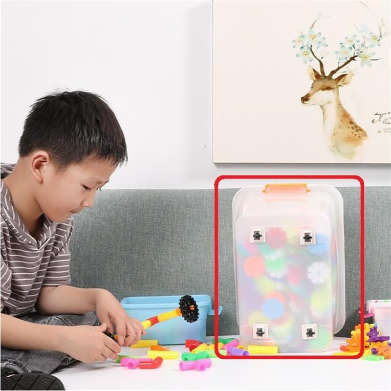 行旅箱万向轮轮子坚固小轮子可粘贴滑轮定向床下方整理箱滚轮盒底