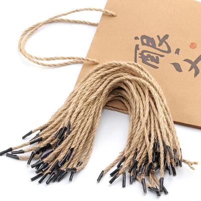 现货4毫米麻绳手提线麻线手提袋绳子牛皮纸袋绳挂绳