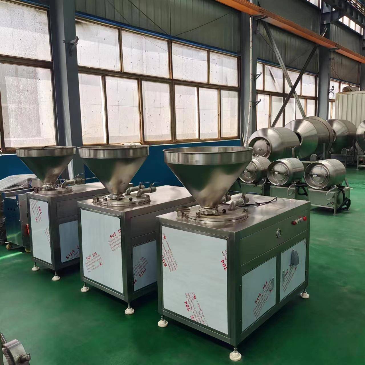 全自动液压灌肠机红肠腊肠蒜蓉肠灌肠机香肠火腿肠立式灌肠设备