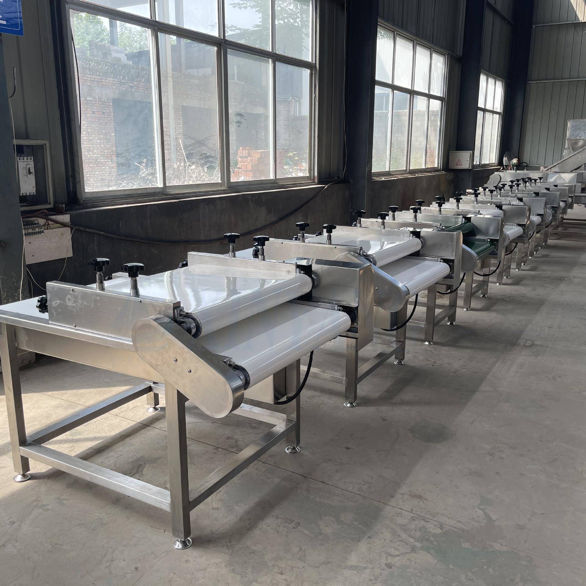 食品整形机鱼片鱼肉包装袋压平机小苏打面粉袋压袋设备现货