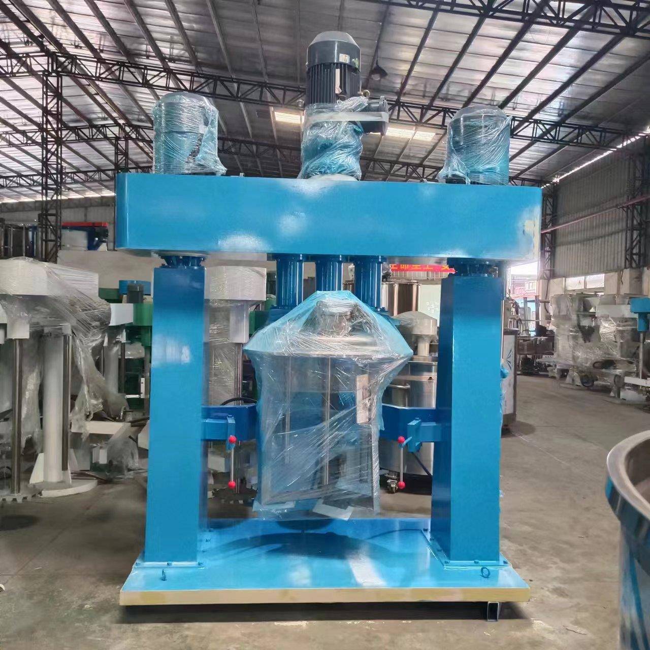 厂家供应刮底刮边翻料搅拌机油漆搅拌真空分散机粘稠胶水混合机