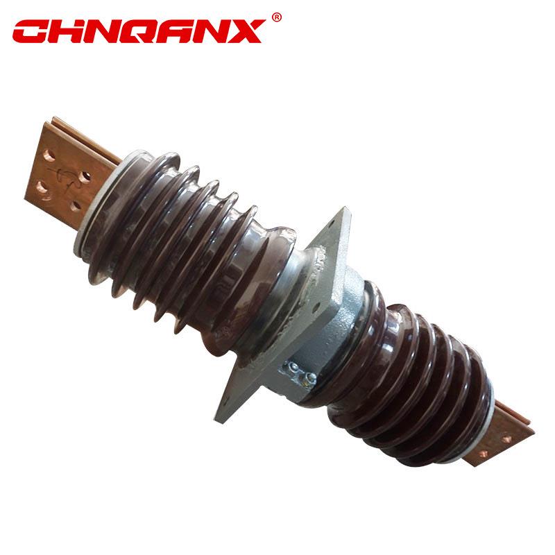 【折扣价】黔兴CWB-20KV2000A3000A户外高压陶瓷穿墙套管20-24KV