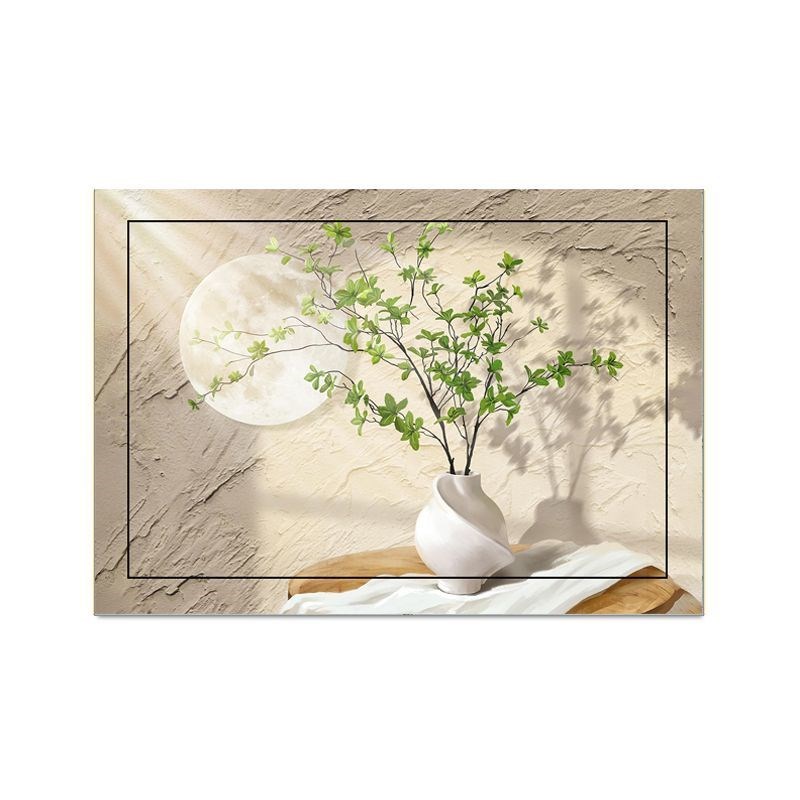电表箱贴纸北欧花装饰画墙上遮挡箱电源画墙贴玻璃餐厅网红翻新贴图片
