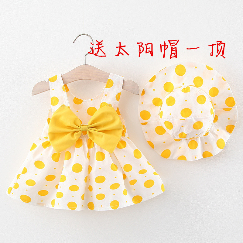 8六6个月9女宝宝夏装季公主裙一周岁2婴儿衣服3纯棉0女童连衣裙子图片