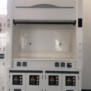厂家定做实验室PP通风柜厨耐强酸碱台式桌面排风液晶面板钢化玻璃