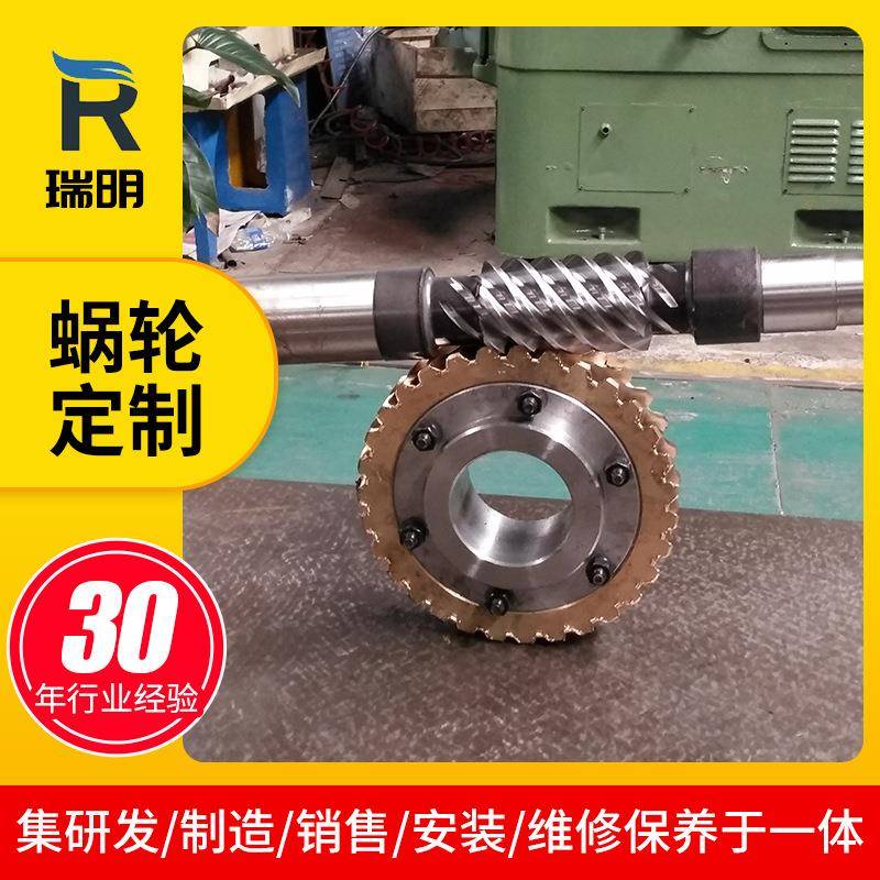 德州厂家精密齿轮传动件蜗轮蜗杆二次包络减速机蜗轮蜗杆