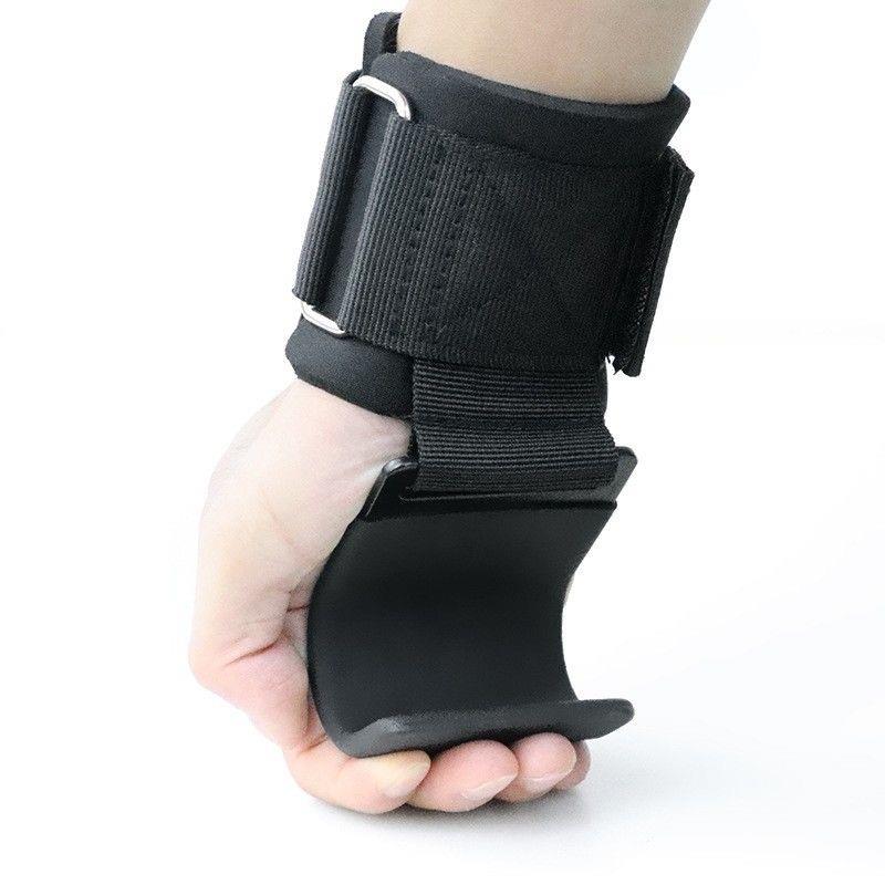 健身举重护掌引体向上护腕钩单杠运动器材力量训练不勒手助力钩