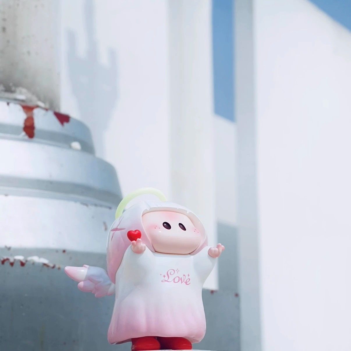 可爱yoyo酱天使之翼摆件