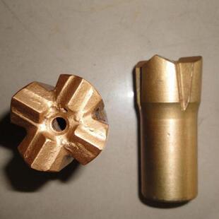 矿用金刚石锚杆钻头 PDC复合片锚索钻头 28mm凿岩锚杆钻头