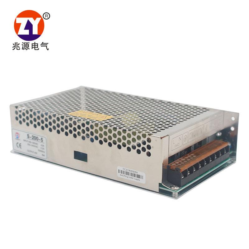 5V开关电源LED开关电源S-200-55V40A门头显示屏开关电源DC5V