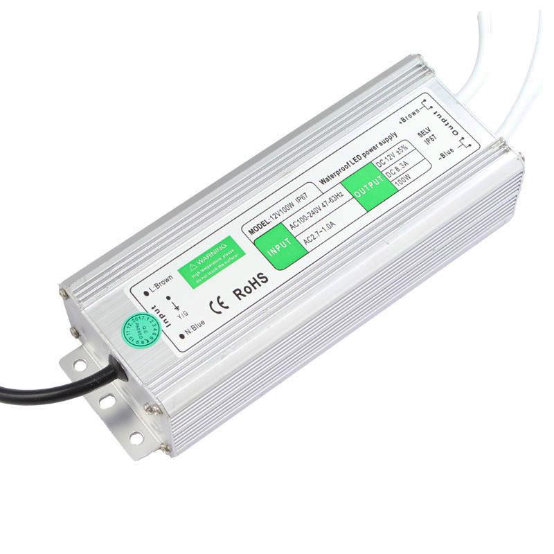 BOQI12V100W8.3ALED灯条灯带模组发光字室外公路投光灯防水电源