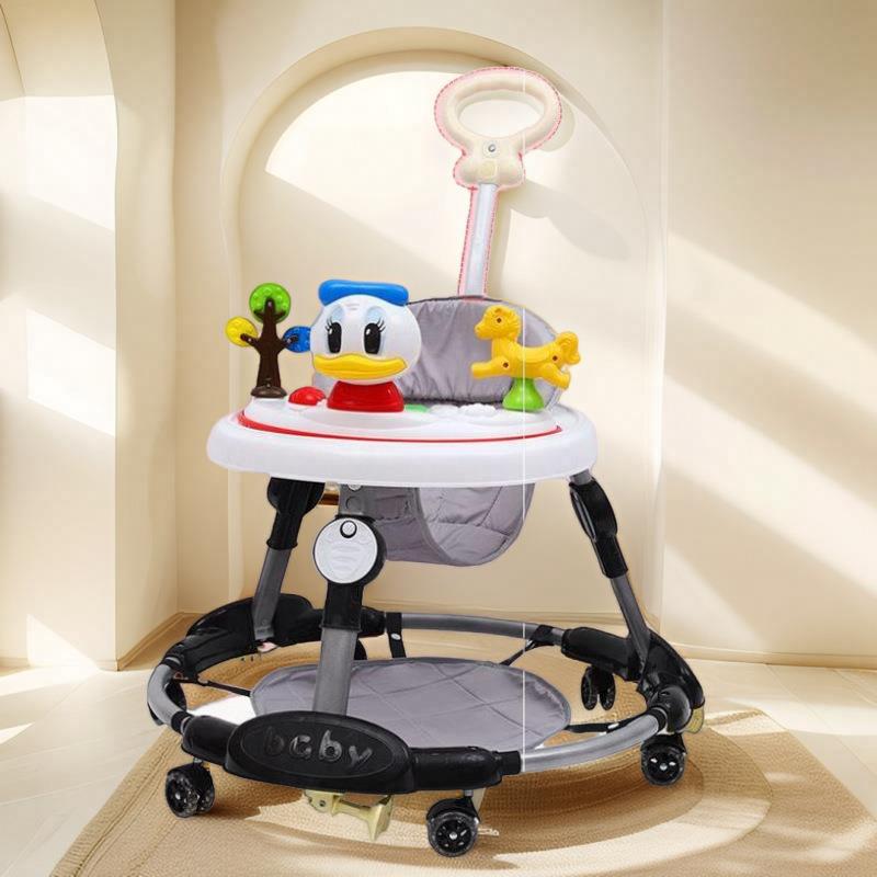 婴幼儿宝宝DQF小孩学1步-手推车6/78个月防侧翻多功能学步车