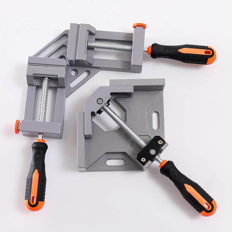 双手柄90度直角夹快速型角度夹木工夹具相框夹铝合金钳,金属材料及制品,金属加工件/五金加工件,淘宝优惠券,粉丝福利购,淘宝优惠卷