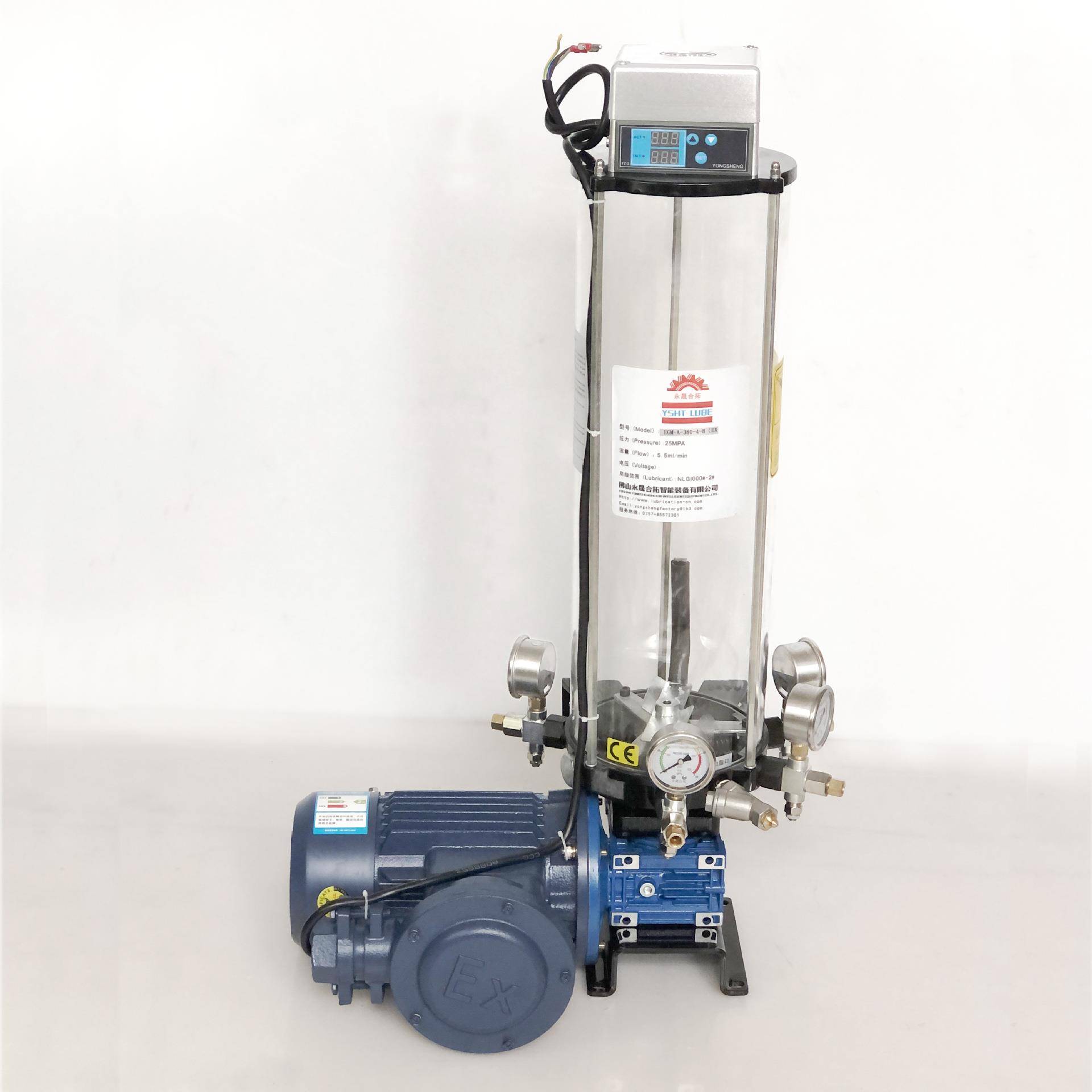 煤矿防爆全自动电动干油泵油脂泵EGMEGO380伏10/15升黄油泵
