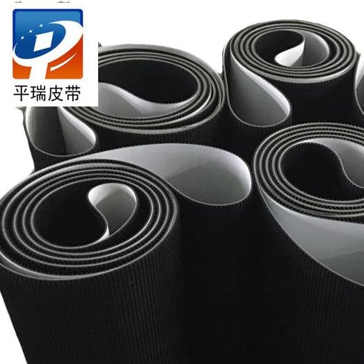 PVC墨绿色输送带光面平滑耐磨不跑偏宽传送带