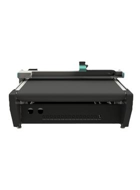 软玻璃PVC振动刀切割机可斜切广告包装KT板雪弗板振动刀切割机