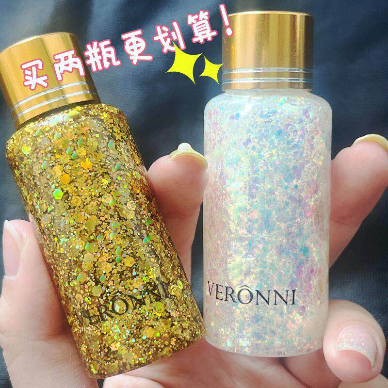 正品大瓶装 舞台妆亮片啫喱眼影blings闪闪粉珠光防水品牌液体眼