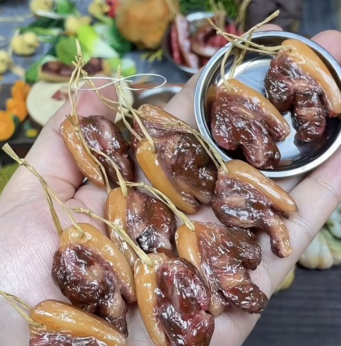 仿真粘土微缩猪肉腊肉水果蔬菜模型摆件娃娃屋装食玩收藏黏土