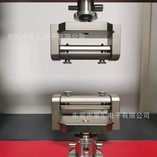 背带/织带拉伸夹具500KG（非金属材料背带、打包带的拉伸测试）