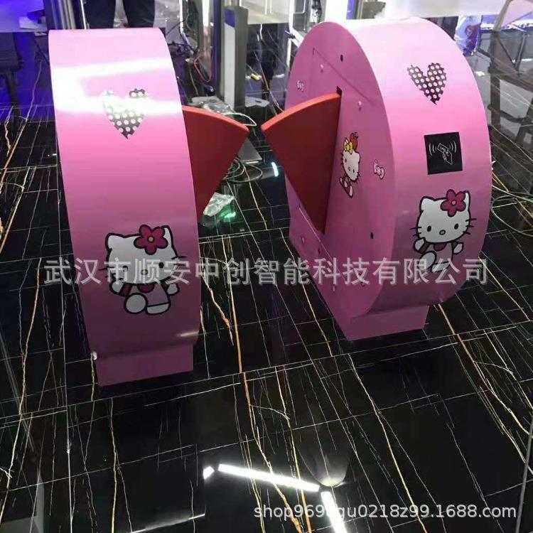 幼儿园翼闸智慧校园系统人行通道闸托儿所出入口门禁闸机源头厂家