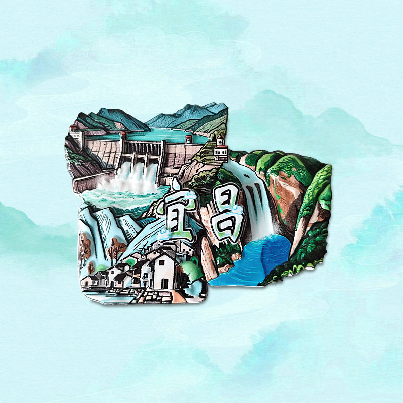 冰箱贴滴胶木质树脂磁性贴创意景点装饰文创磁力贴伴手礼文创直销,节庆用品/礼品,创意/设计玩具,淘宝优惠券,粉丝福利购,淘宝优惠卷