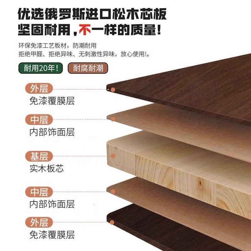 实木书柜储物柜一体家用客厅靠墙展示柜置物架带玻璃门整墙落地柜