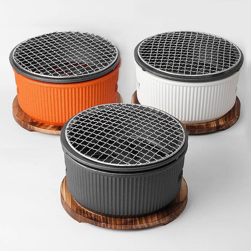 围炉煮茶炉子家用户外露营烧烤罐罐茶炭火炉日式碳烤炉打边炉