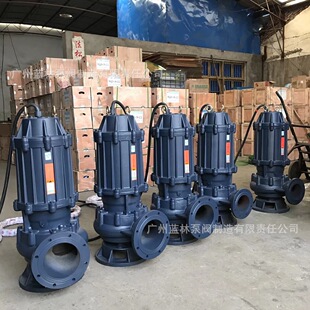 双刀切割潜水泵 100WQ7.5QG化粪池养殖场抽粪无堵塞排污泵