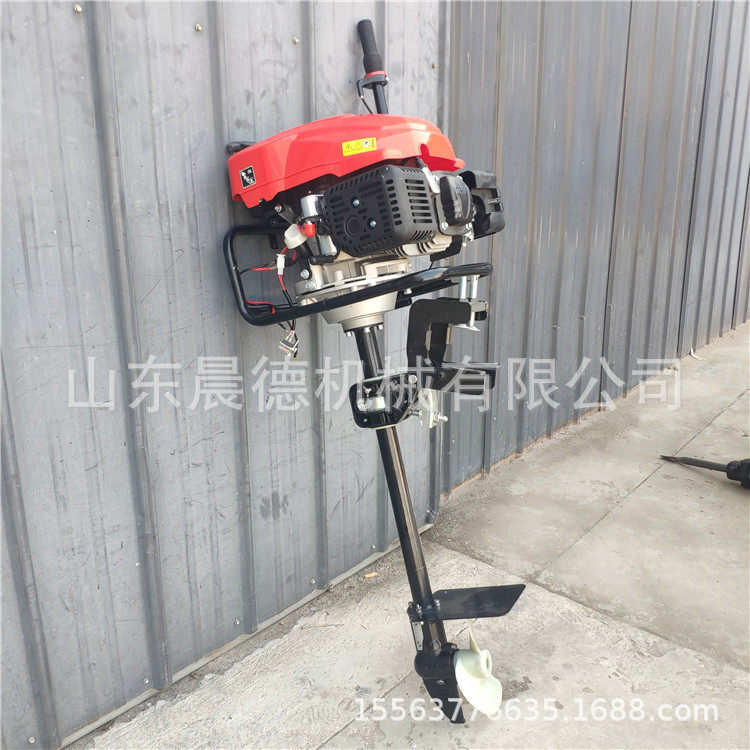 带倒挡196cc汽油船外机 观光船铁皮船汽油挂桨机